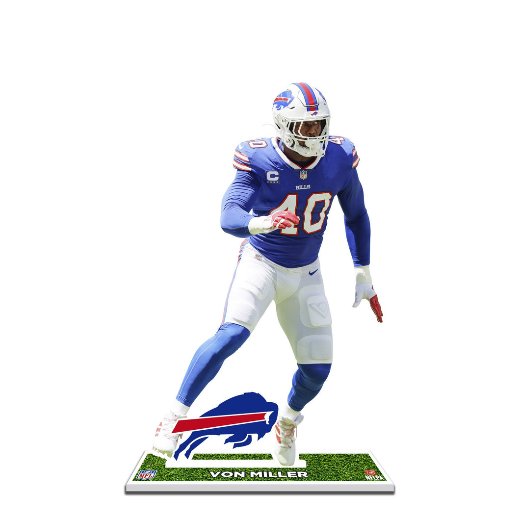 NFL Buffalo Bills Von Miller Styrene Standee