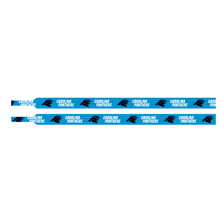 Load image into Gallery viewer, NFL Carolina Panthers Blue Shoelaces