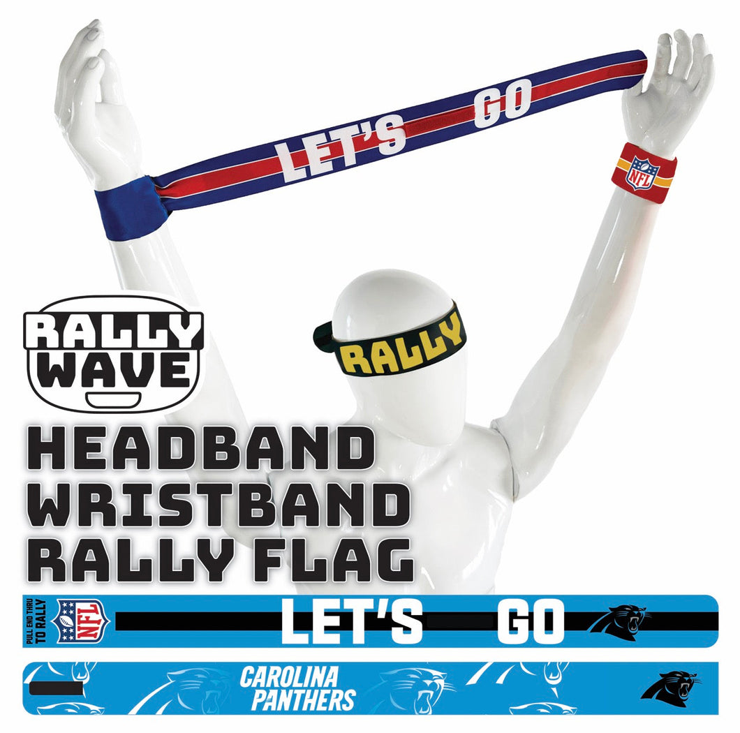 NFL Carolina Panthers Rally Wave Mannequin