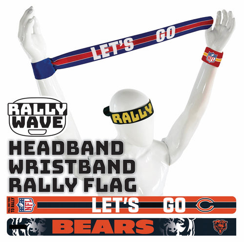 NFL Chicago Bears Rally Wave Mannequin