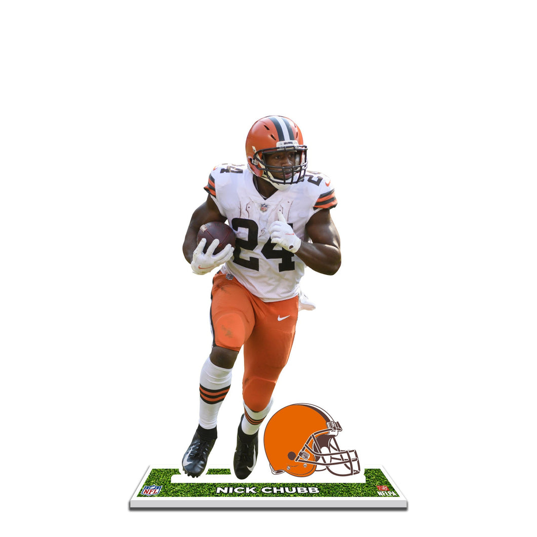 NFL Cleveland Browns Nick Chubb Styrene Standee