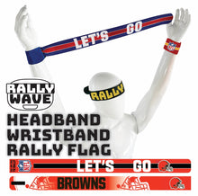 Load image into Gallery viewer, NFL Cleveland Browns Rally Wave Mannequin