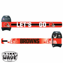 Load image into Gallery viewer, NFL Cleveland Browns Rally Wave Unwrapped