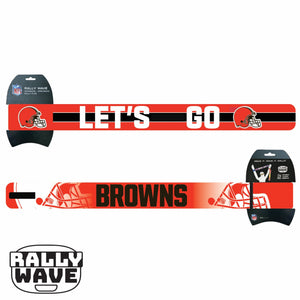 NFL Cleveland Browns Rally Wave Unwrapped