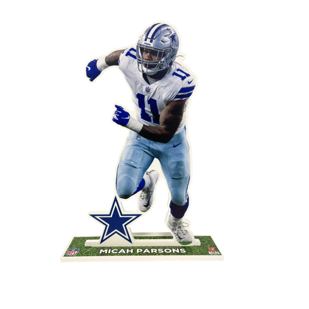 NFL Dallas Cowboys Micah Parsons Player Standee