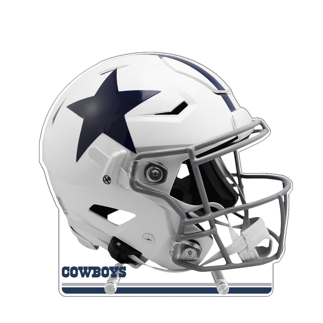 NFL Dallas Cowboys Throwback Acrylic Helmet Standee #1