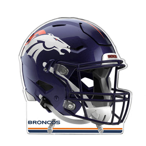 NFL Denver Broncos Acrylic Speed Helmet Standee