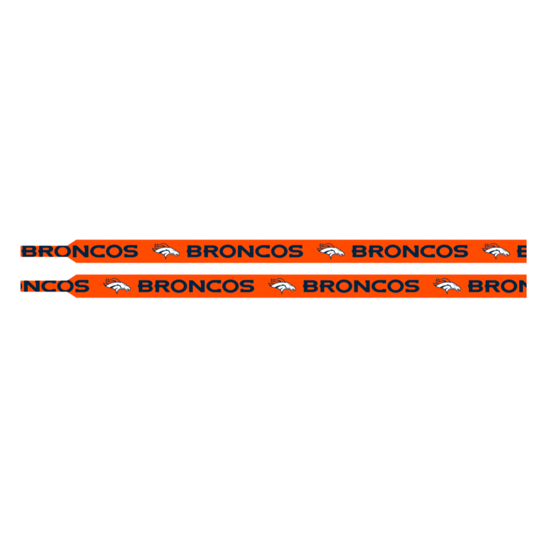 NFL Denver Broncos Orange Shoelaces