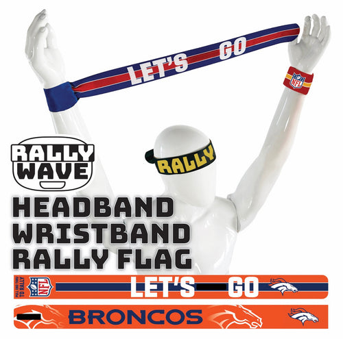 NFL Denver Broncos Rally Wave Mannequin