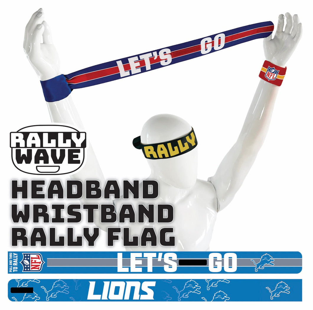 NFL Detroit Lions Rally Wave Mannequin