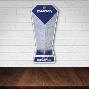 NFL Fantasy Football Trophy Acrylic Plaque