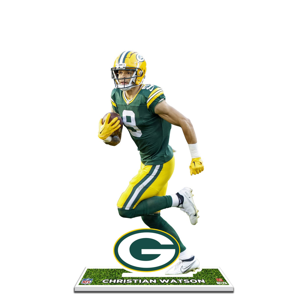 NFL Green Bay Packers Christian Watson Styrene Standee