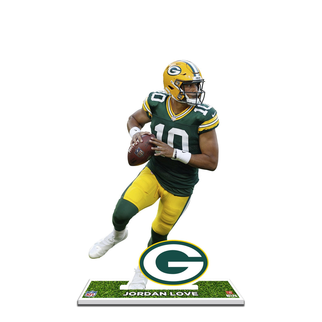 NFL Green Bay Packers Jordan Love Styrene Standee