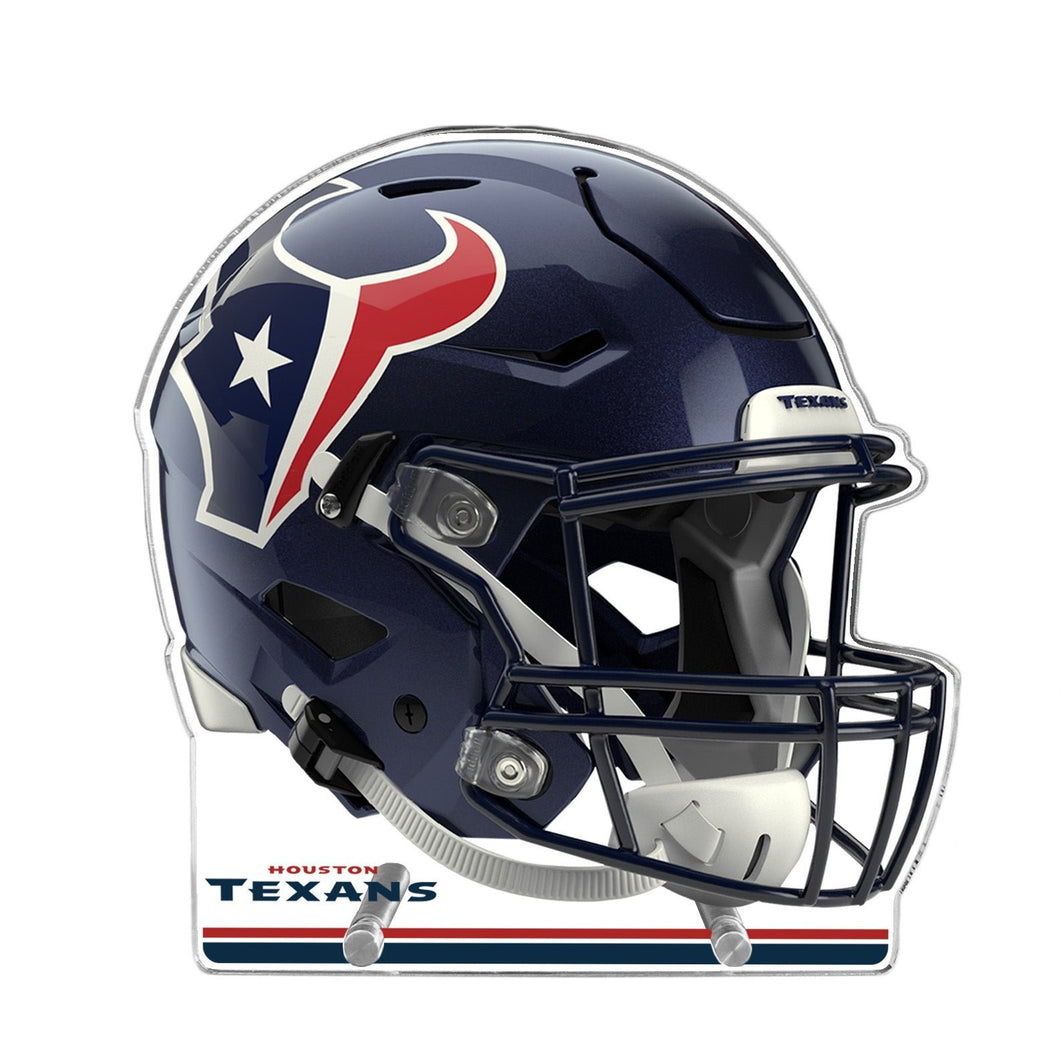 NFL Houston Texans Acrylic Speed Helmet Standee