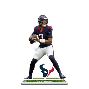 NFL Houston Texans CJ Stroud Styrene Standee