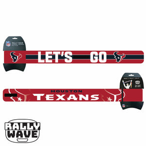 NFL Houston Texans Rally Wave Unwrapped