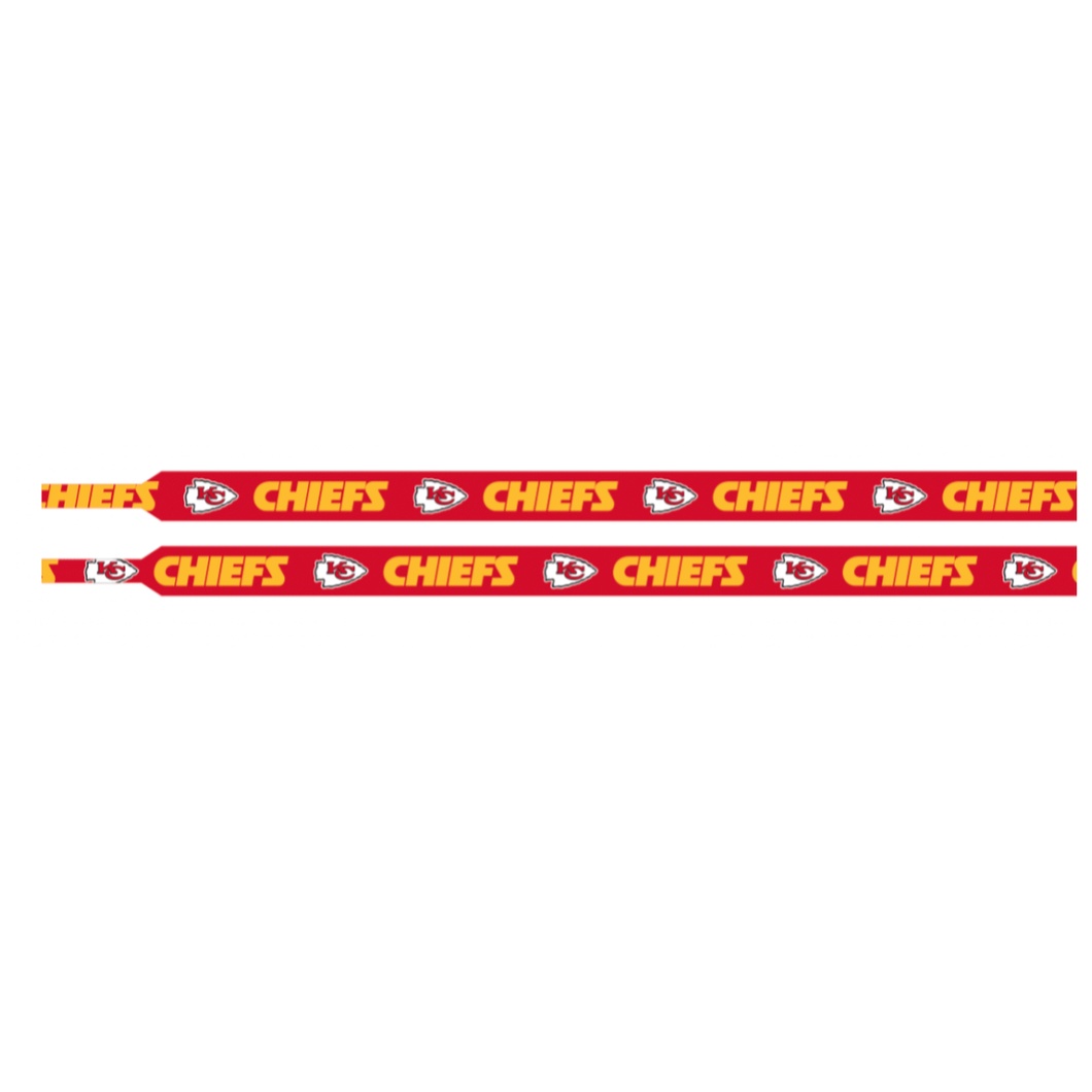 NFL Kansas City Chiefs Red Shoelaces