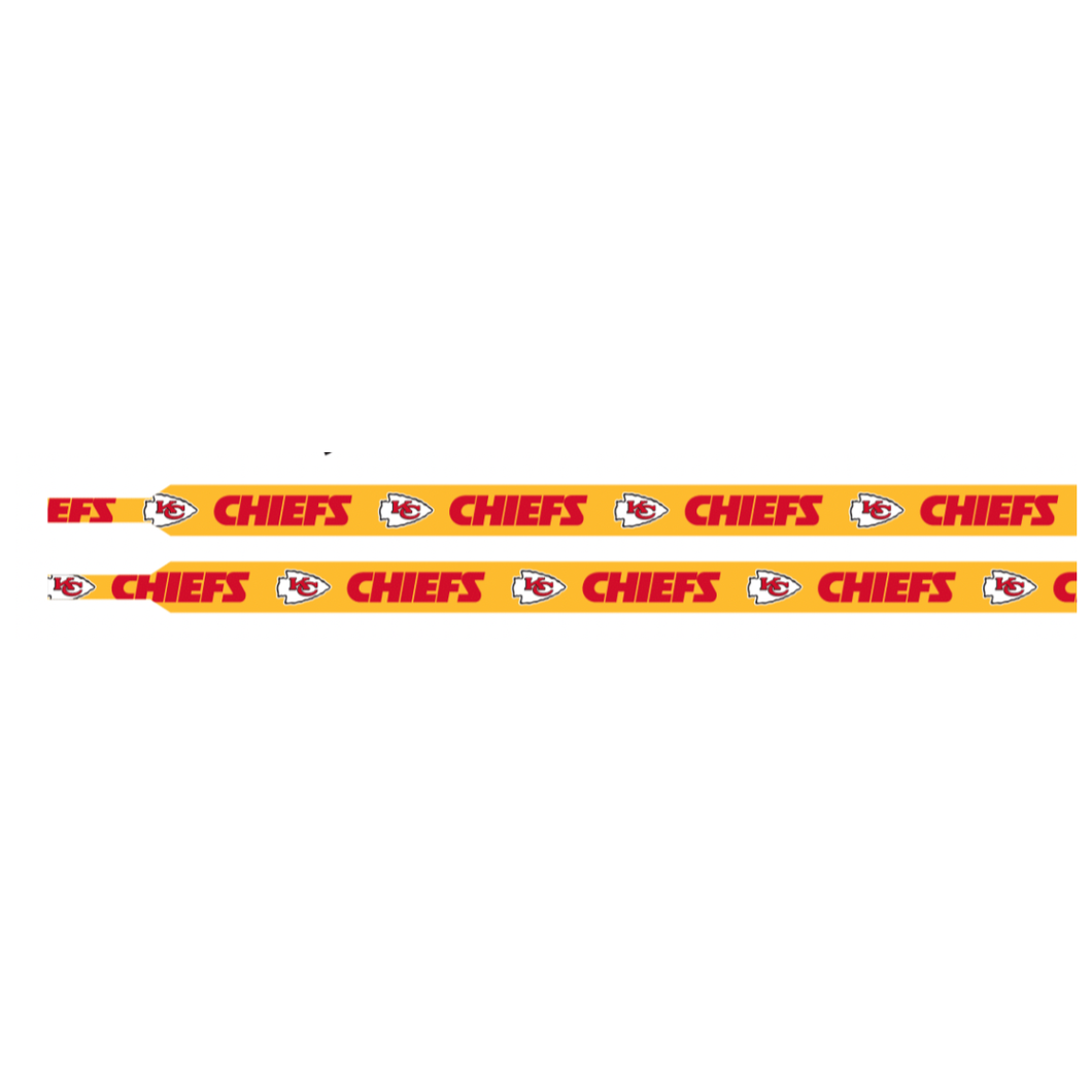 NFL Kansas City Chiefs Yellow Shoelaces