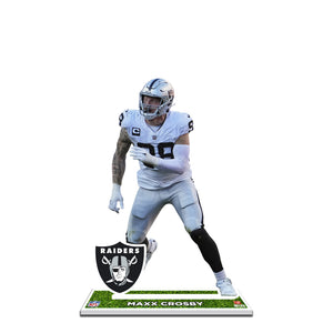 NFL Las Vegas Raiders Maxx Crosby Styrene Standee