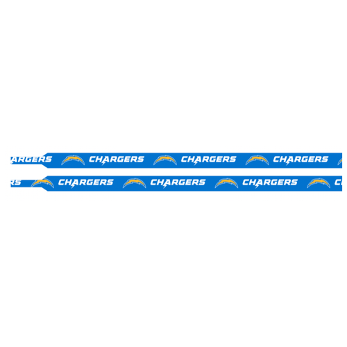 NFL Los Angeles Chargers Blue Shoelaces