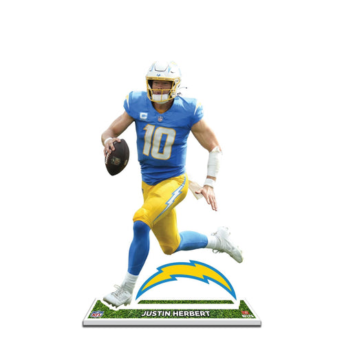 NFL Los Angeles Chargers Justin Hebert Player Standee