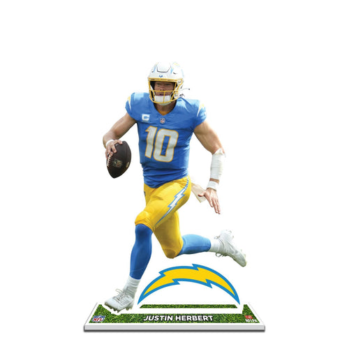 NFL Los Angeles Chargers Justin Herbert Styrene Standee