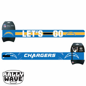 NFL Los Angeles Chargers Rally Wave Unwrapped
