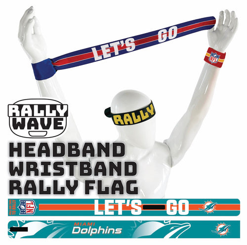 NFL Miami Dolphins Rally Wave Mannequin