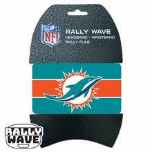 Load image into Gallery viewer, NFL Miami Dolphins Rally Wave Wrapped