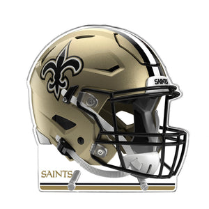 NFL New Orleans Saints Acrylic Speed Helmet Standee