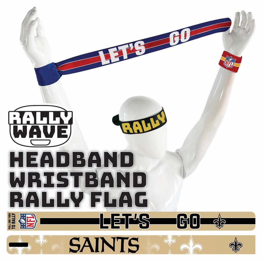 NFL New Orleans Saints Rally Wave Mannequin