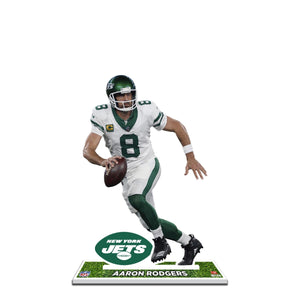NFL New York Jets Aaron Rodgers Player Standee