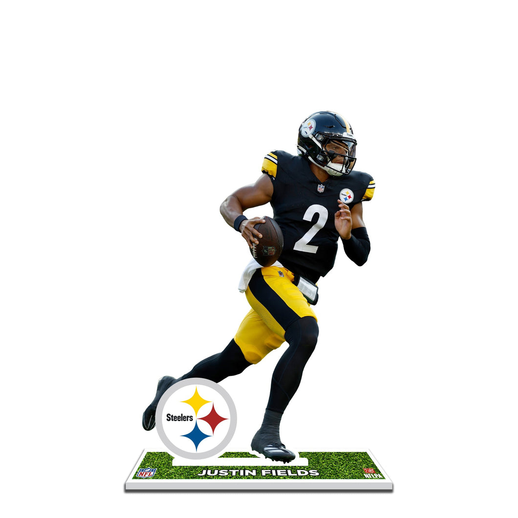 NFL Pittsburgh Steelers Justin Fields Player Standee