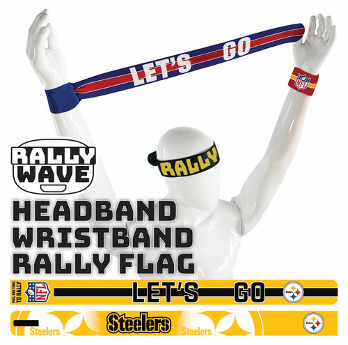 NFL Pittsburgh Steelers Rally Wave Mannequin 