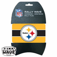 Load image into Gallery viewer, NFL Pittsburgh Steelers Rally Wave Wrapped