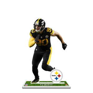 NFL Pittsburgh Steelers TJ Watt Color Rush Styrene Standee