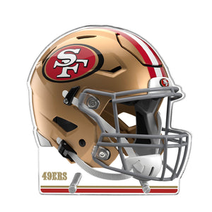 NFL San Francisco 49ers Acrylic Speed Helmet Standee