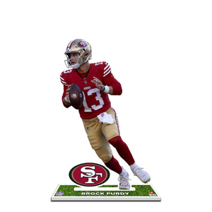 NFL San Francisco 49ers Brock Purdy Styrene Standee