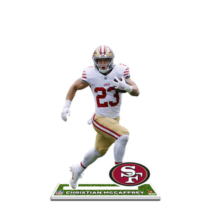 NFL San Francisco 49ers Christian McCaffrey Styrene Standee