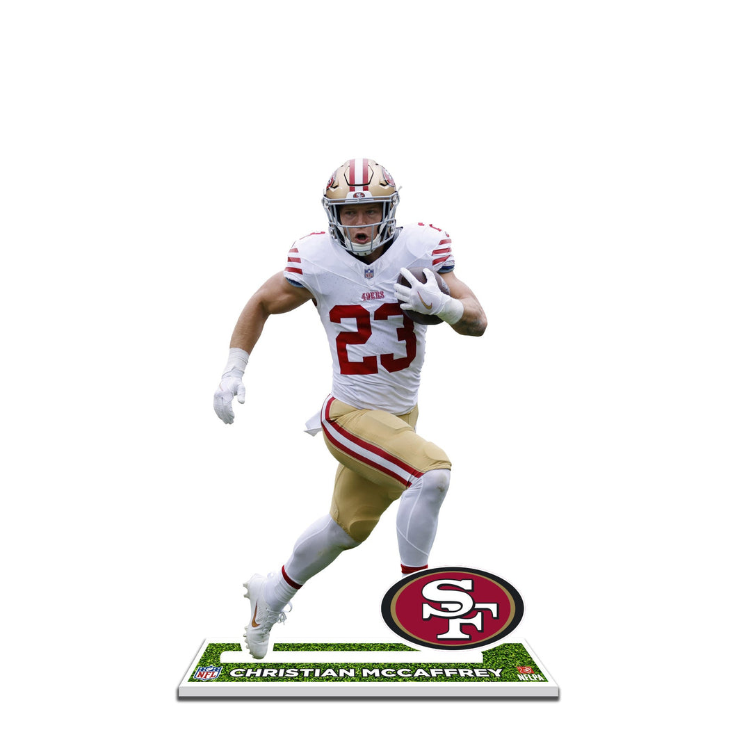 NFL San Francisco 49ers Christian McCaffrey Styrene Standee