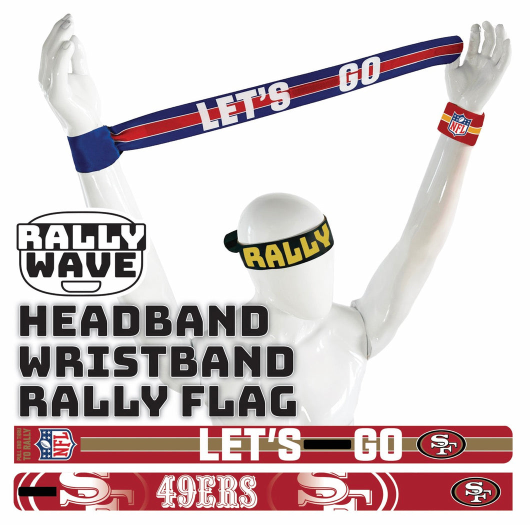 NFL San Francisco 49ers Rally Wave Mannequin