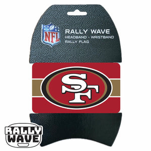 NFL San Francisco 49ers Rally Wave Wrapped