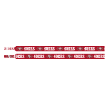 Load image into Gallery viewer, NFL San Francisco 49ers Red Shoelaces