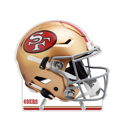 NFL San Francisco 49ers Throwback Acrylic Helmet Standee