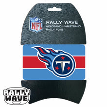 Load image into Gallery viewer, NFL Tennessee Titans Rally Wave Wrapped