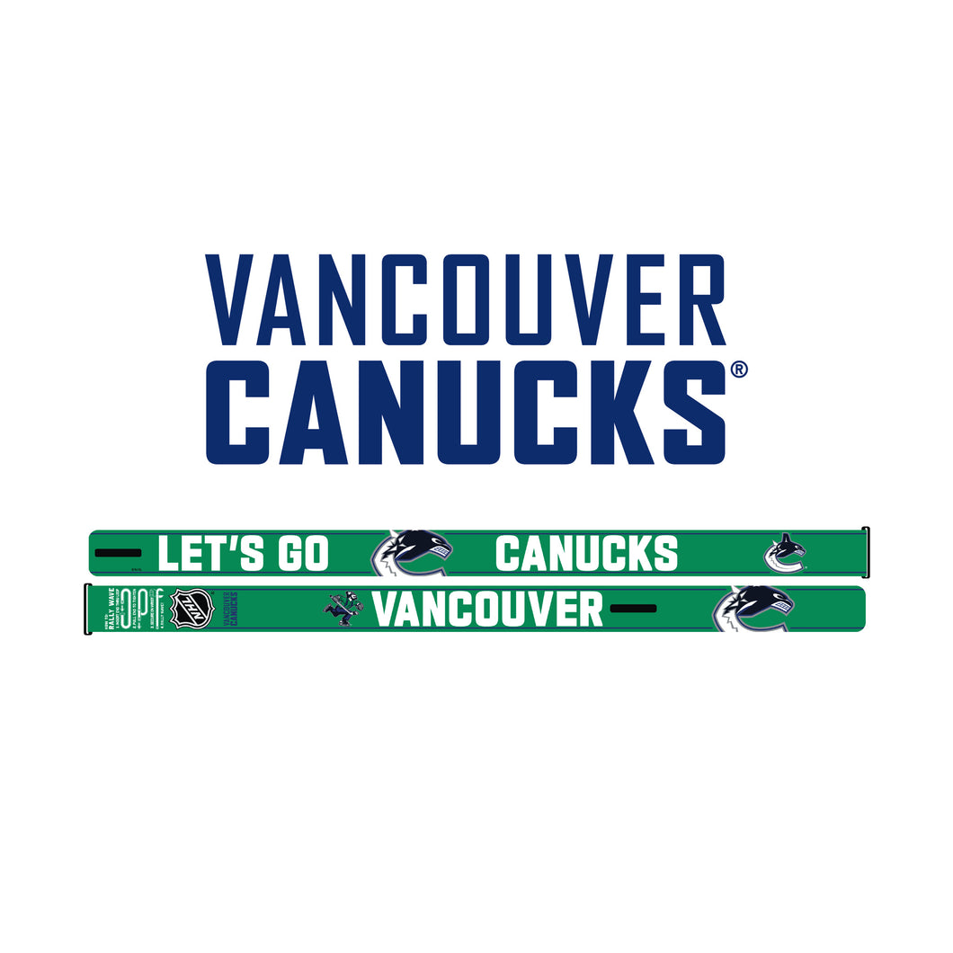 NHL Vancouver Canucks Rally Wave