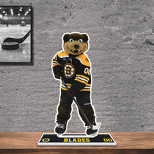 Load image into Gallery viewer, NHL Boston Bruins Mascot Blades The Bruin Standee