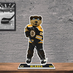 NHL Boston Bruins Mascot Blades The Bruin Standee