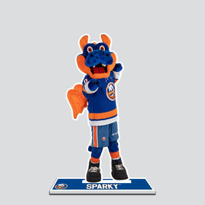 NHL New York Islanders Mascot Sparky The Dragon Standee