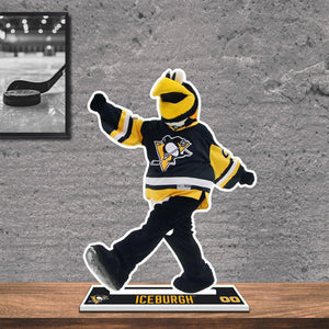 NHL Pittsburgh Penguins Mascot Iceburgh Standee